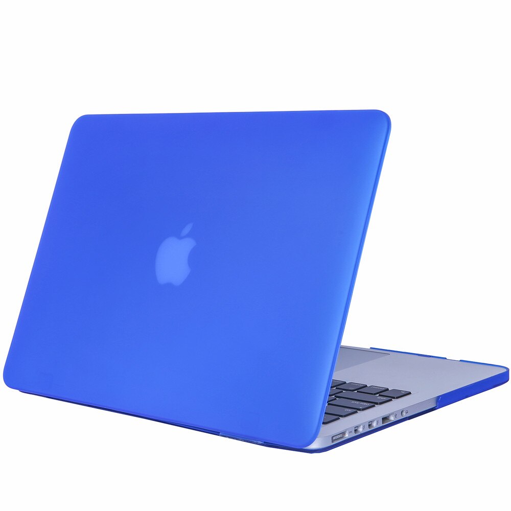 A1425 A1502 A1398 Matte Finish Laptop Case For Macbook Pro Retina 13.3" 15.4" protection cover shell: Blue / 15.4 A1398