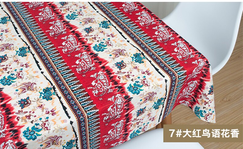 Boheme stof trykt bomuld linned tøj stof afrikansk stof sydøst asiatisk retro håndlavet diy dug patchwork: 7