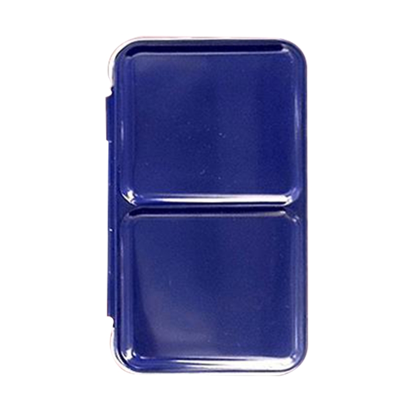 Kleur Lege Palet Case Eenvoudige Reiniging Blikken Doos Verf Opslag Ijzeren Doos Voor Schilderen Liefhebbers Ijzeren Doos Opslag Verf