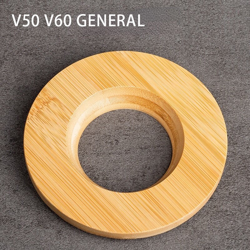 Coffee Filter Stand ,Pour Over Filter Stand Cone Coffee Dripper Holder Rack Wooden Tea Strainer Holder Easy to Use Durable: Beige