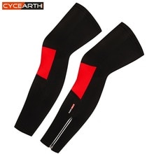 CYCEARTH Cycling Winter Thermal Fleece Warm Leg Warmers Windproof MTB Road Bike Sleeves Legs Covers Pro Sport Bicycle