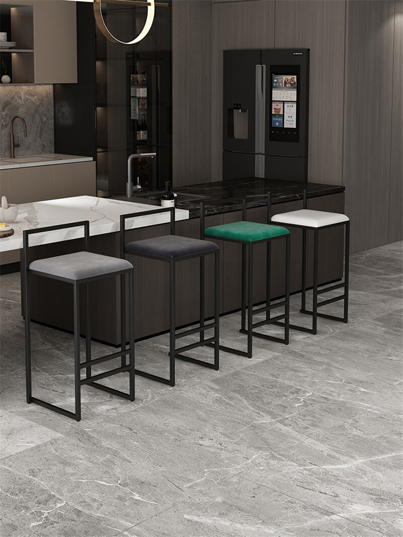 Nordic Barkrukken Mode Moderne Minimalistische Barkrukken Persoonlijkheid Hoge Bar Stoel Creatieve Barkrukken