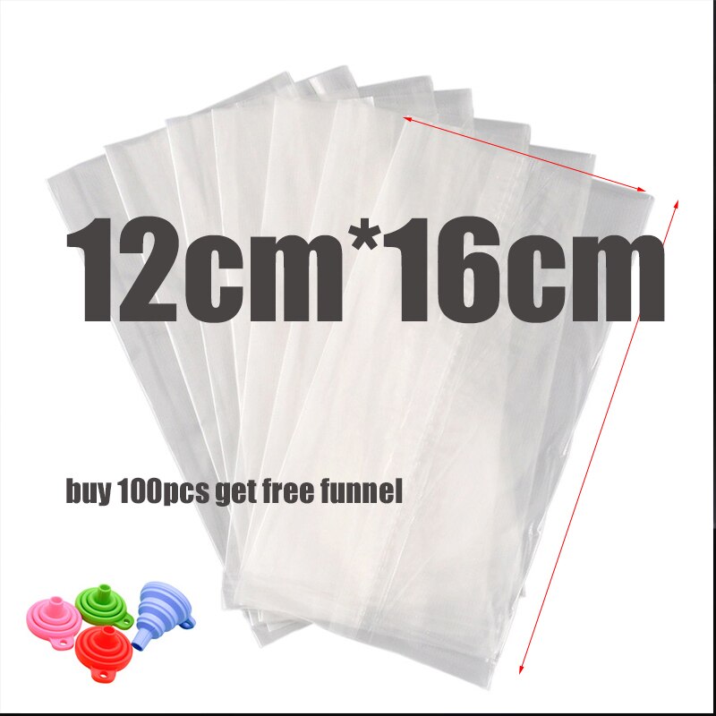 Bolsas de PVA para pesca de carpa, bolsa soluble en agua ambiental de disolución rápida para pesca de carpa, compra 2 lotes y obtén embudo plegable gratis, 50 Uds.: 1216