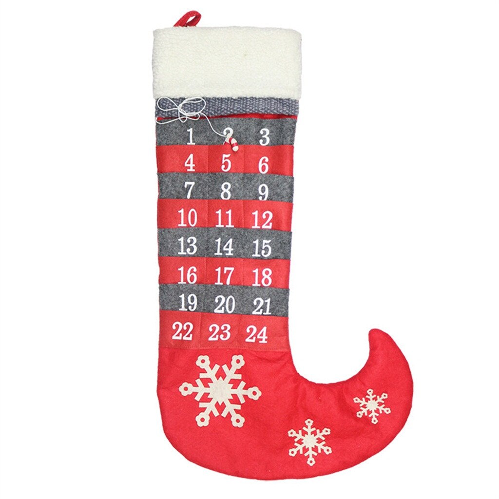 Christmas Stockings Socks 28.5 inches Christmas Hanging Stockings for Christmas Year Candy Bag Xmas Bags #SS