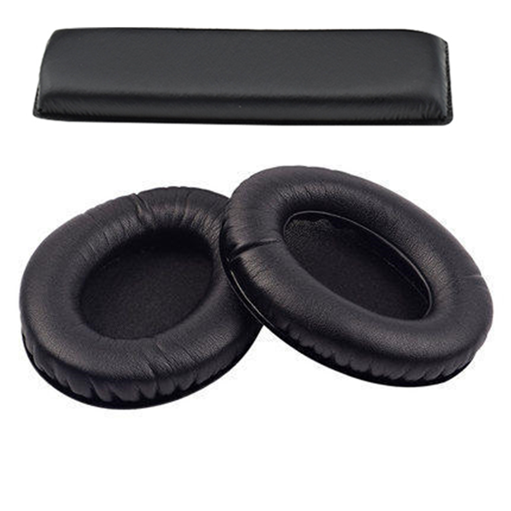 For Sennheiser HD201 HD201S HD180 HD206 Earmuffs Headband Protective Cover Sponge Ear Pad Headphone Accessories: Khaki
