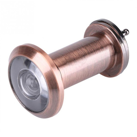 Visor de puerta con cámara de seguridad ajustable para el hogar, Visor de puerta de aleación de 220 grados, 16mm, vidrio óptico para casa, ojo antirrobo, mirilla de vídeo