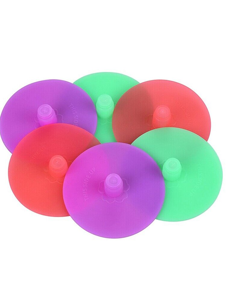 6pcs Reusable Silicon Stretch Lids Universal Lid Silicone Food Wrap Bowl Lid Silicone Cover Pan Cooking Kitchen StoppersTool