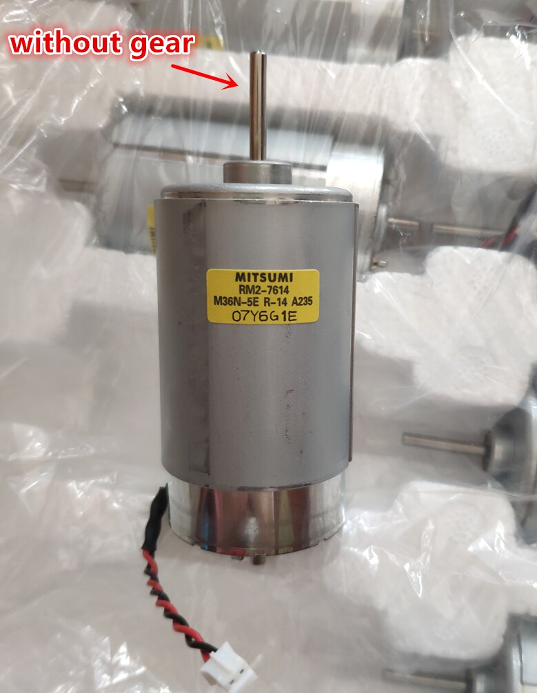 Brand MITSUMI RM2-7614 M36N-5E 36*65mm 24V 3500RPM low speed large torque precision DC motor ~