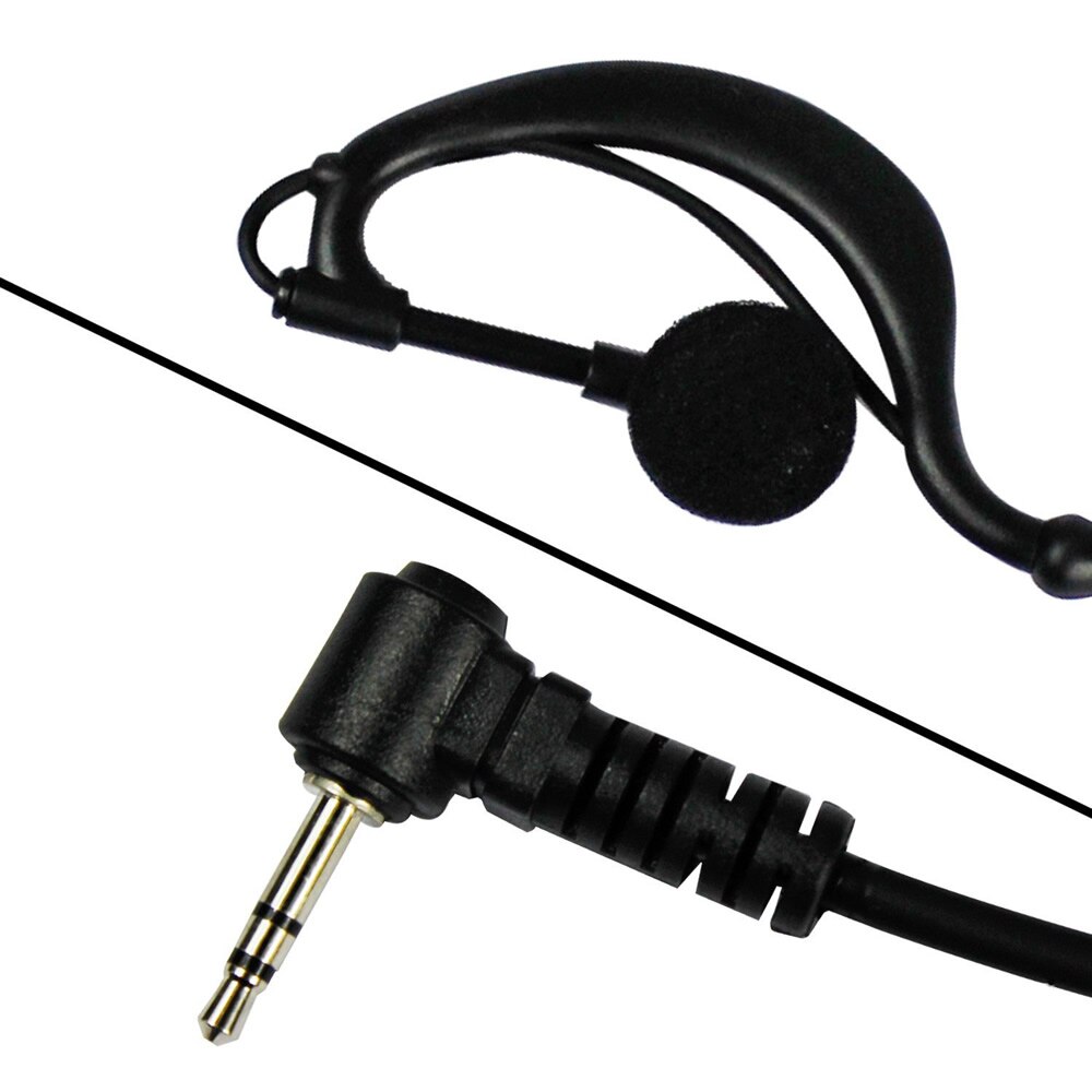 in Ohr Kopfhörer für Glocke Walkie Talkie 2,5mm F Typ PTT Headset mit Mikrofon für Handheld zwei Weg Radio t-388 T-228 T-328 628