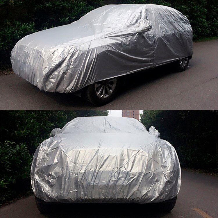 waterproof car covers outdoor sun protection cover for car reflector dust rain snow protective suv sedan hatchback full s