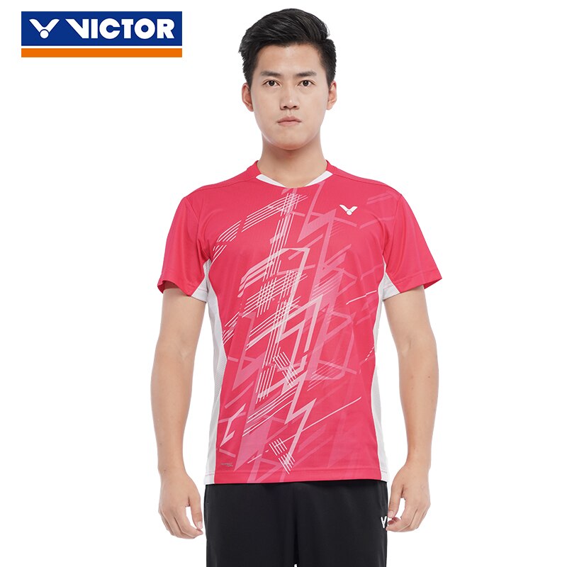 VICTOR deportes nuevos chaqueta Camiseta de manga corta traje de bádminton para hombres y mujeres 00004