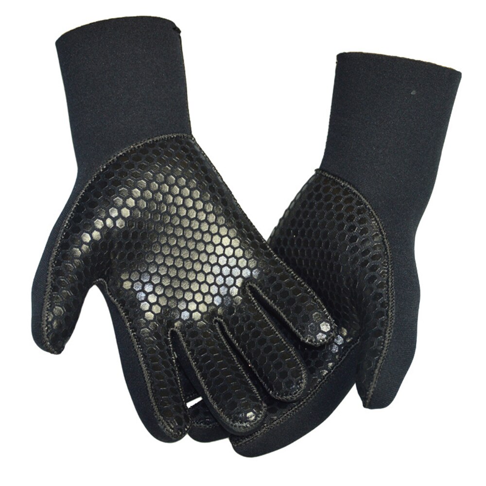 Layatone Diving Gloves Men 5mm Neoprene Warm Cut-Resistant Gloves for Diving Fishing Swimming