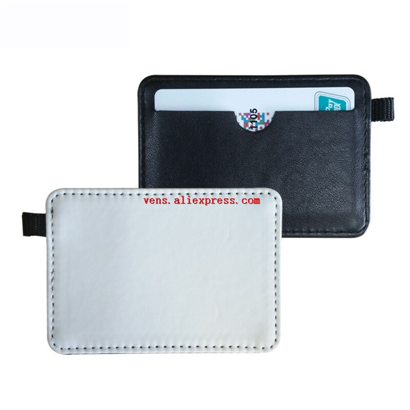 Sublimatie blanco kaart bag case cover voor bus of bankkaart warmte-overdracht afdrukken materialen verbruiksartikelen 11*7 cm 20 stks/partij
