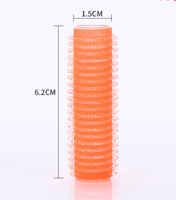 Juego de rodillos para el cabello con gancho de agarre automático de tamaño gigante, rizador de pelo sin calor, rizadores de peluquería, rodillo de espuma Cabello: Negro