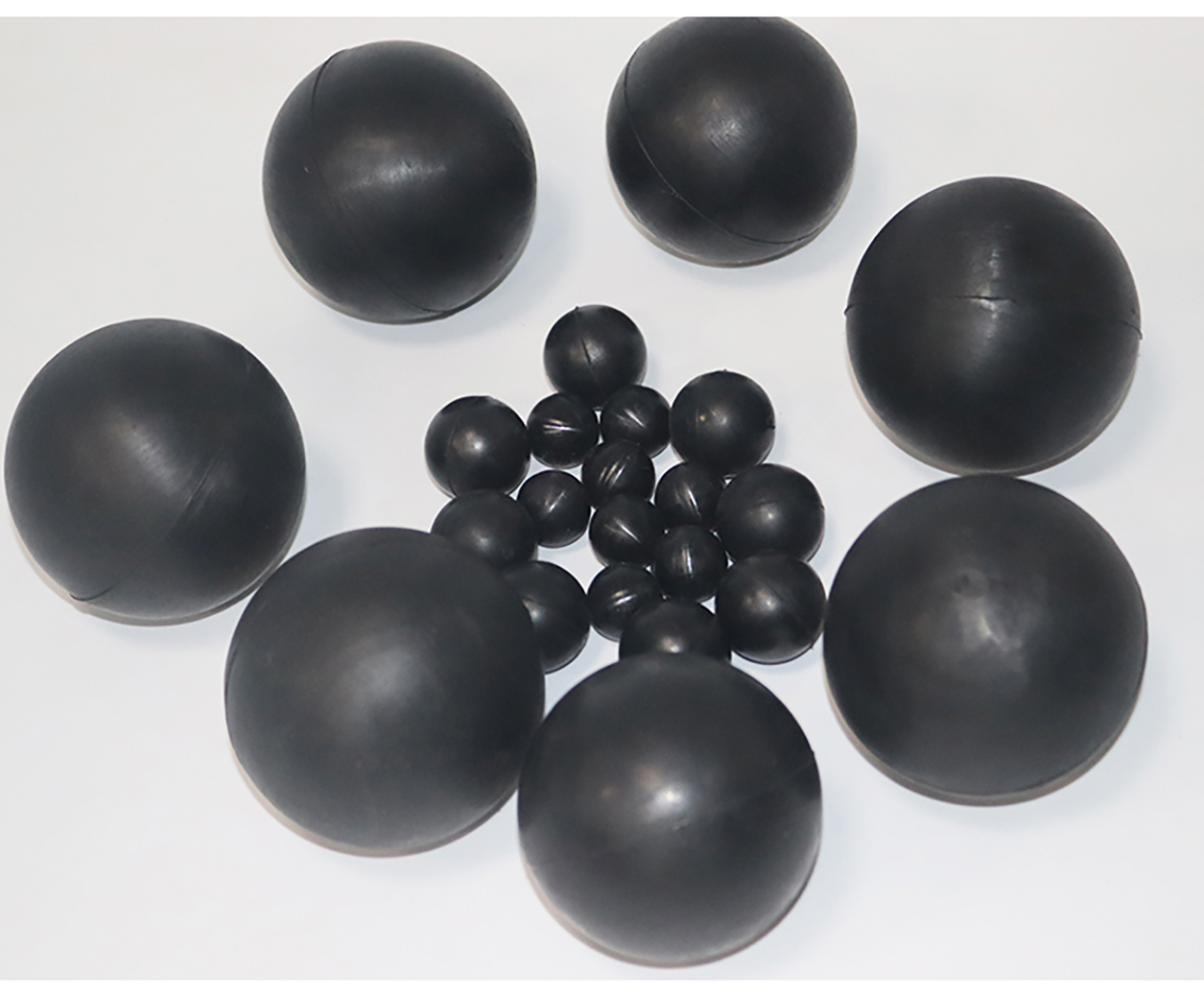 Diameter 17/18/20/21/22/25/28/30/32/35/38/40/43/45-127mm svart rund solid gummiboll tätande gummiboll industriella gör-det-själv-delar