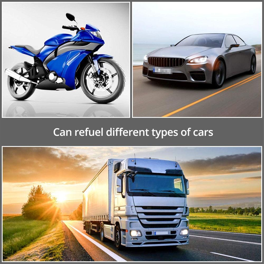 Embudo Universal de hierro para coche, embudo de repostaje de combustible y aceite de motor de gasolina, flexible con filtro, accesorios para coche