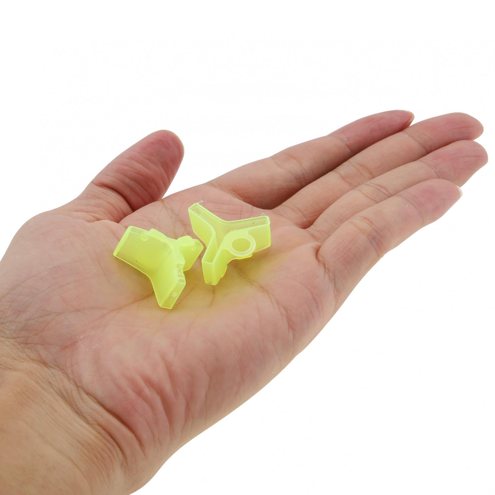 50pcs 1# 2# 3# 4# 5# Hook Safety Cap Protector Fishing Treble Hook Covers Fishing Hook Bonnets