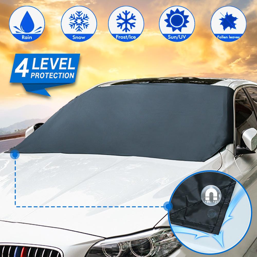 Winter Magnetische Auto Voorruit Cover Auto Sneeuw/Frost Shield Antivries En Vorst Bescherming Cover Auto Accessorie