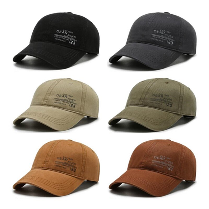 SILOQIN unisex cotton baseball cap for men women fitted hat gorras snapback hats washed caps adjustable couple hat brands cap