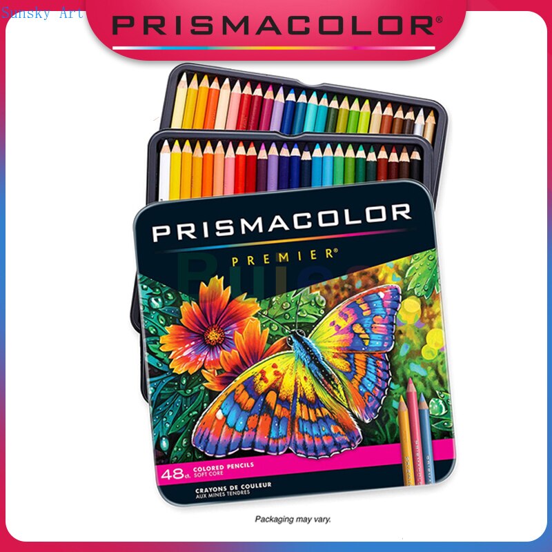 Usa prismacolor fargeblyanter 48 72 150 farge myk kjerne farge lyse kunst studenter fylle farge artist graffiti fet fargesett