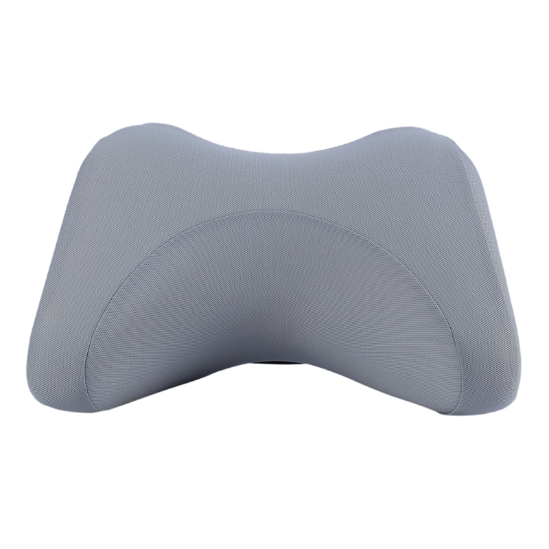 Car Headrest Neck Pillow Lumbar Pillow Seat Cervical Spine Car Car Pillow Sleeping Rest Memory Cotton: Gray