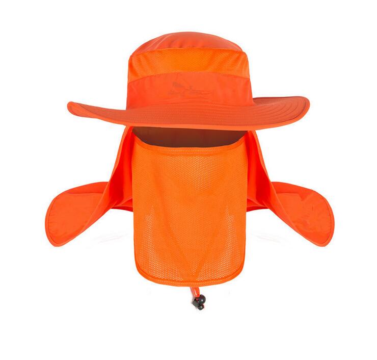 Gorro de pesca con protección UV para exteriores, para el cuello con solapa protección facial, máscara para el sol, diadema, equipo de pesca, sombrero antimosquitos para la lluvia y el sol, 2022: 7