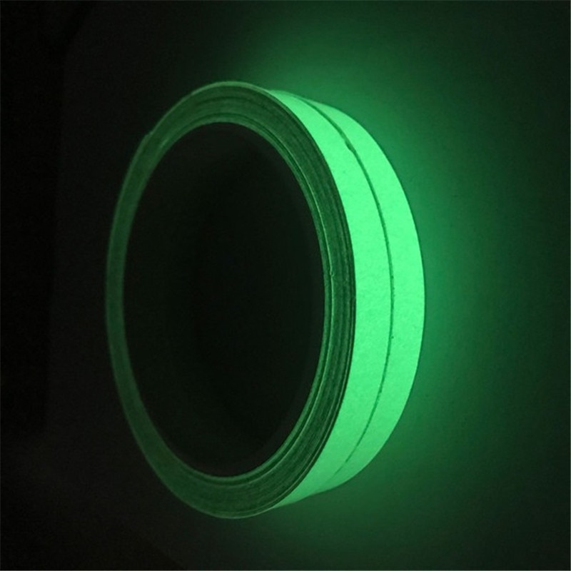 8 meter fietsstuurkraan zelfklevende glow in the dark veiligheidstape woondecoratie waarschuwingstape fietsaccessoires