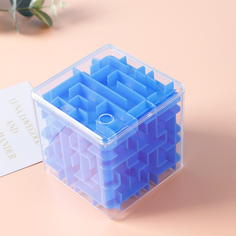 Giocattoli per bambini labirinto 3D perline da passeggio cervello focus puzzle labirinto 3D genitore giocattoli per bambini piccolo cubo all&#39;ingrosso