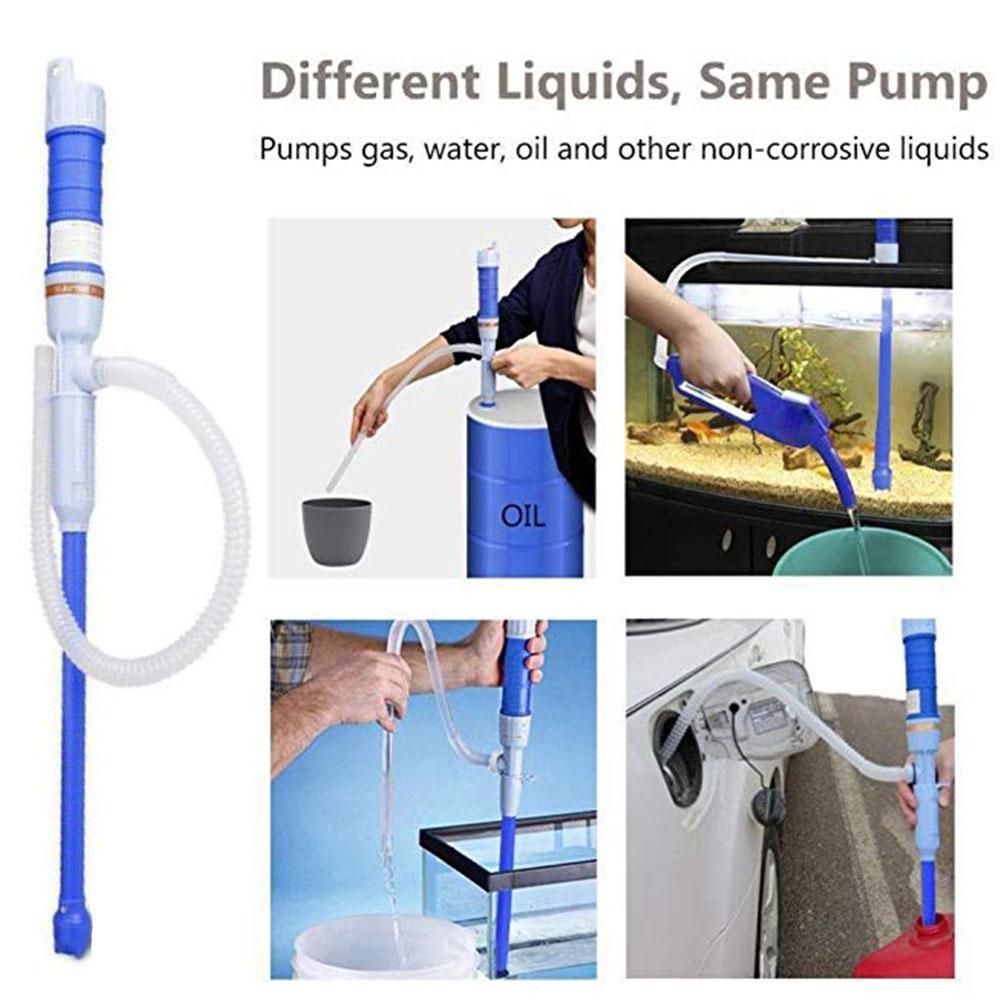 Vloeibare Olie Overdracht Pomp Waterpomp Aangedreven Elektrische Outdoor Auto Voertuig Brandstof Gas Transfer Zuig Pompen Liquid Transfer Olie