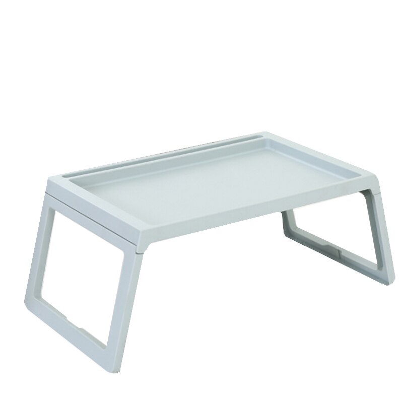 Escritorio plegable para ordenador portátil para estudiantes, dormitorio perezoso, escritorio de estudio portátil, cama multifunción, mesa plegable Simple, MINI Mesa para niños en casa: Azul