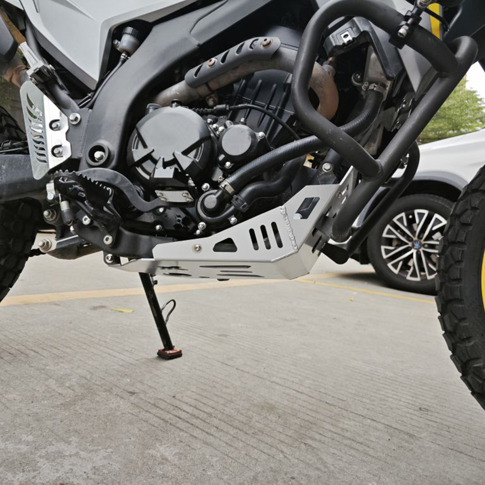 Para Loncin VOGE 300 Rally 300 GY RALLY300 accesorios cubierta de protección del motor chasis bajo Protector placa de deslizamiento Protector del vientre