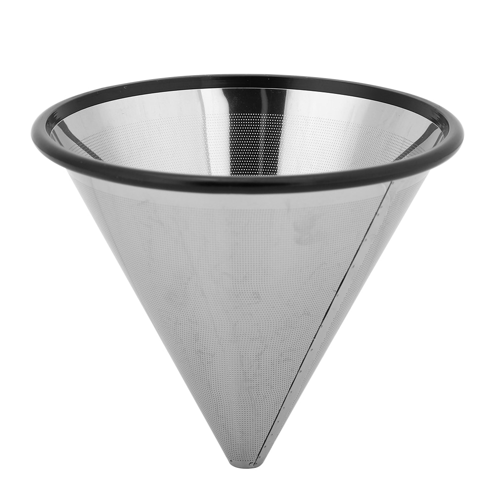 Stainless Steel Coffee Filter Tea Coffee Dripper Coffee Mesh Strainer Filter Funnel Drip Pour Over Tea Coffee Dripper