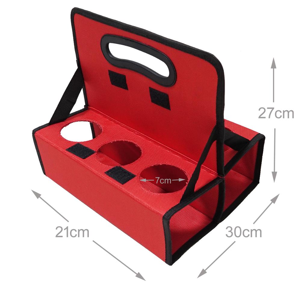 PK6CUP Cup Holder for Takeaways, Fit 6 Cups of Beverage, Use in