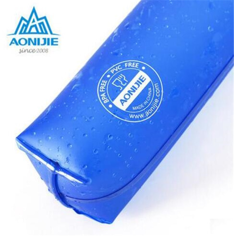 AONIJIE – bouteille d&#39;eau repliable sans BPA, 450ML ou 500ML, gourde pour le sport, bouteille d&#39;eau douce, bouilloire, Pack d&#39;hydratation, pour la vessie