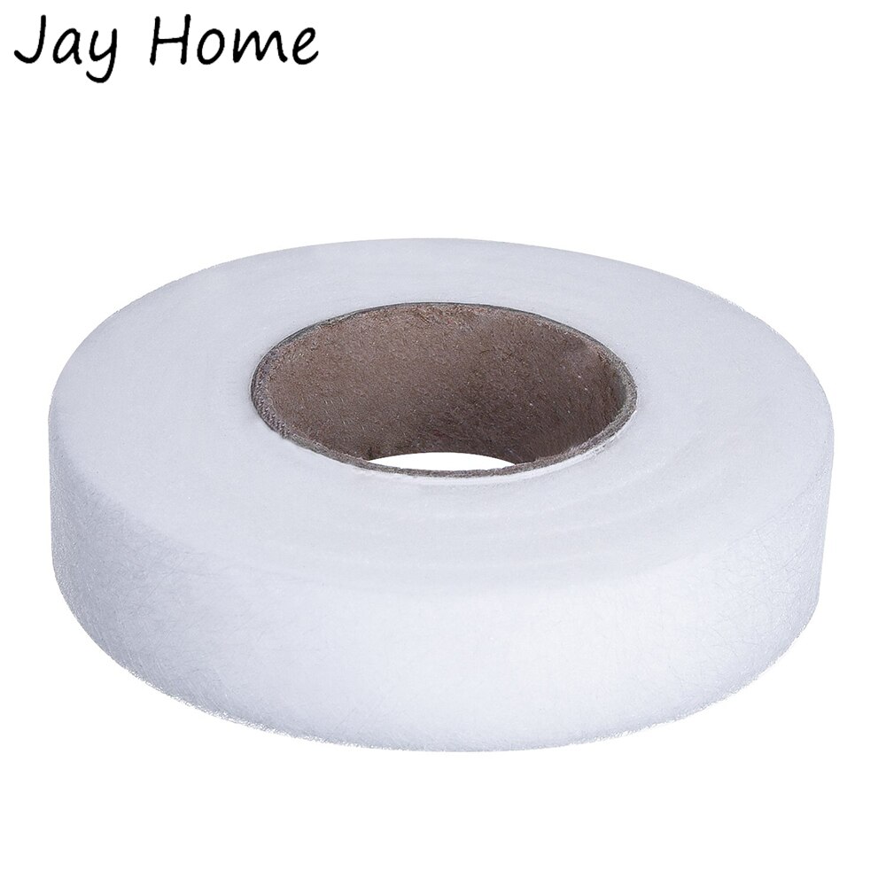 50M Opstrijkbare Zekering Zoom Tape Dubbelzijdig Geen Stitch Naaien Lijm Stof Tape voor Doek Gordijn Ijzer op Fusing Zomen Accessoires