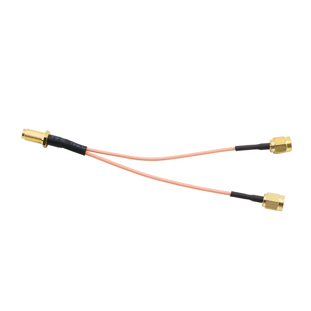 SMA Female To SMA Male Connector Splitter Combiner RF Coaxial Pigtail Cable Use for 3G 4G Modem HUAWEI ZTE Antenna