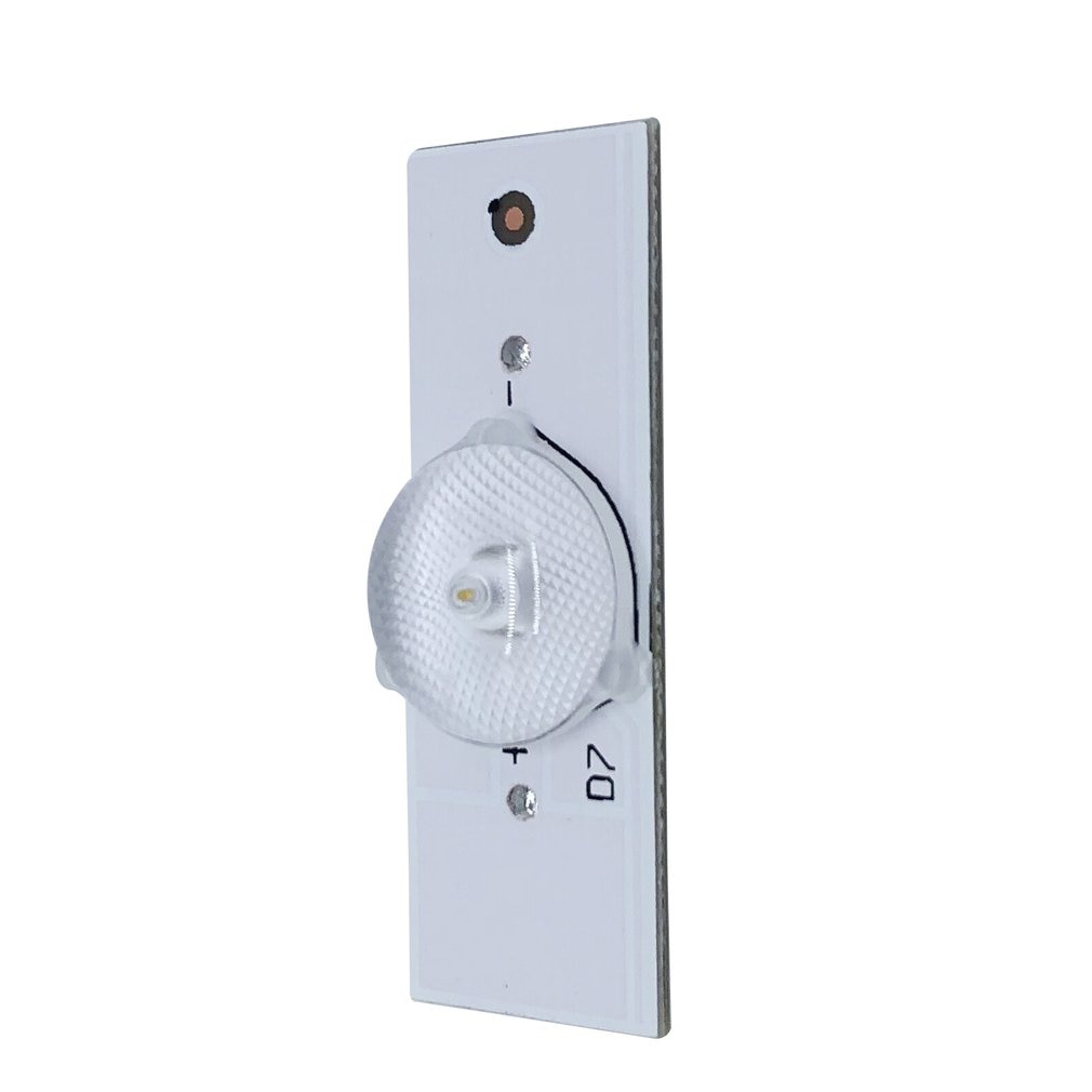 100Pcs 3V SMD Lamp Beads with Optical Lens Fliter Optical Lens Backlight Bead 3V Lens for 32-65 inch LED TV Repair