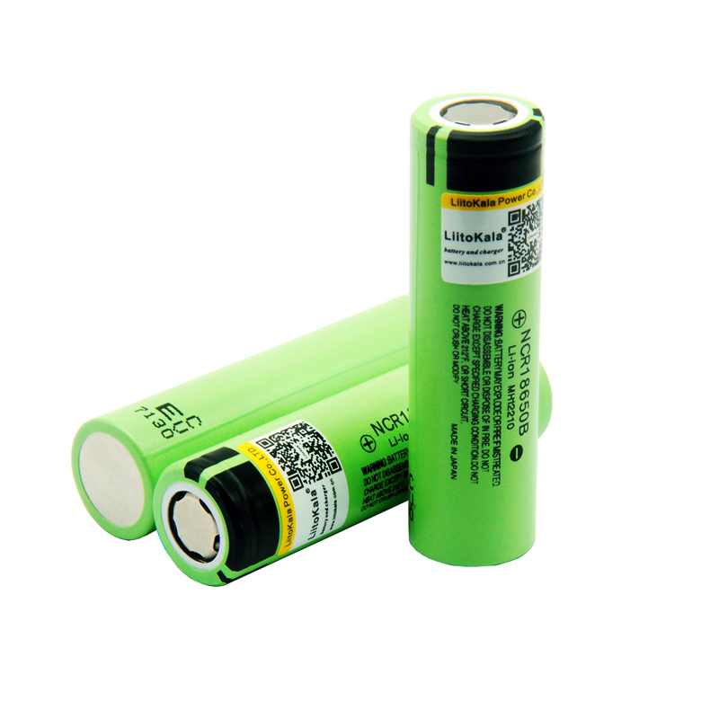 Liitokala 18650 batteri original ncr 18650b 3.7v 3400 mah genopladeligt lithium batteri til lommelygte batteri