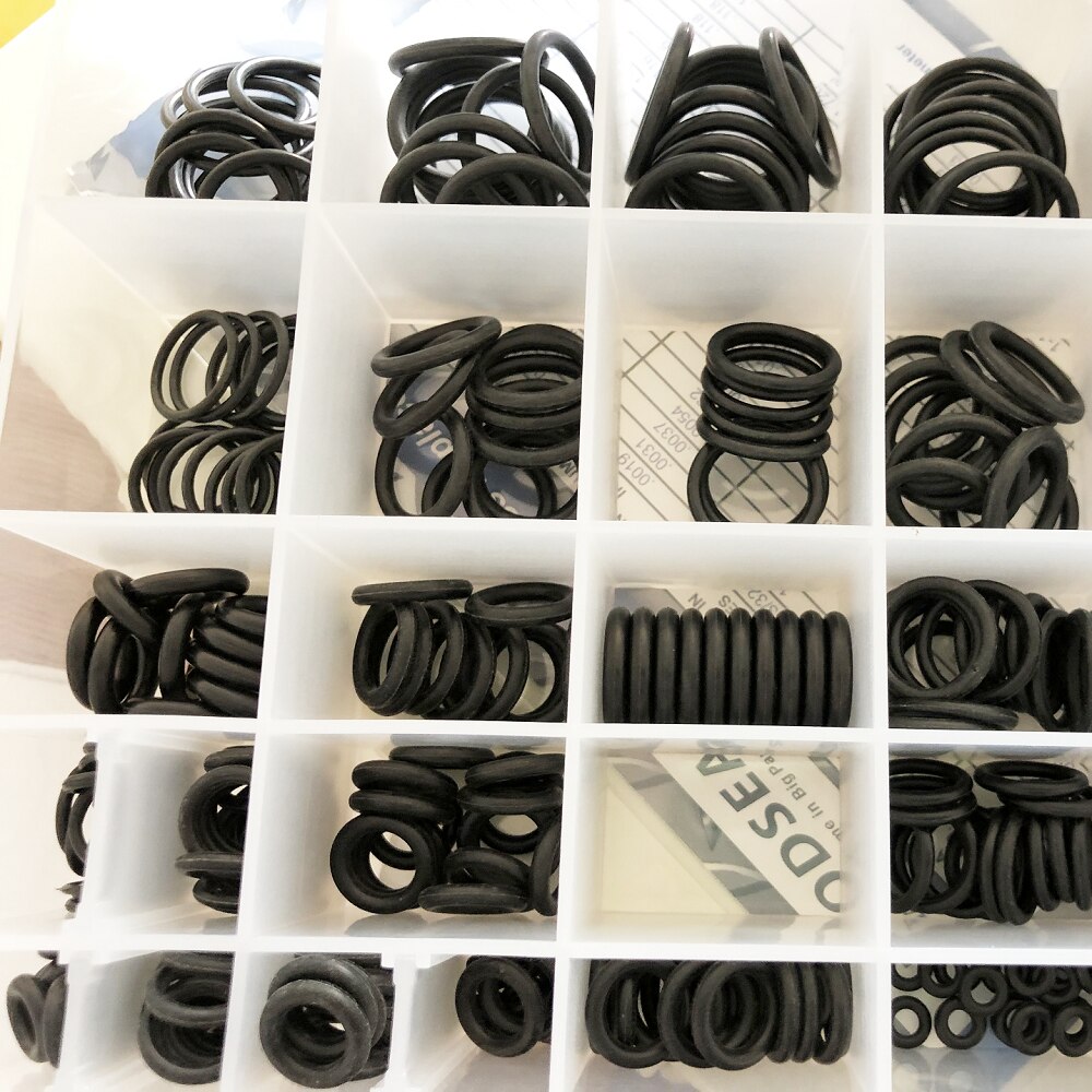 500pcs O-Ring Kit european Metric size Buna 90 nbr90 O-Ring Assortment