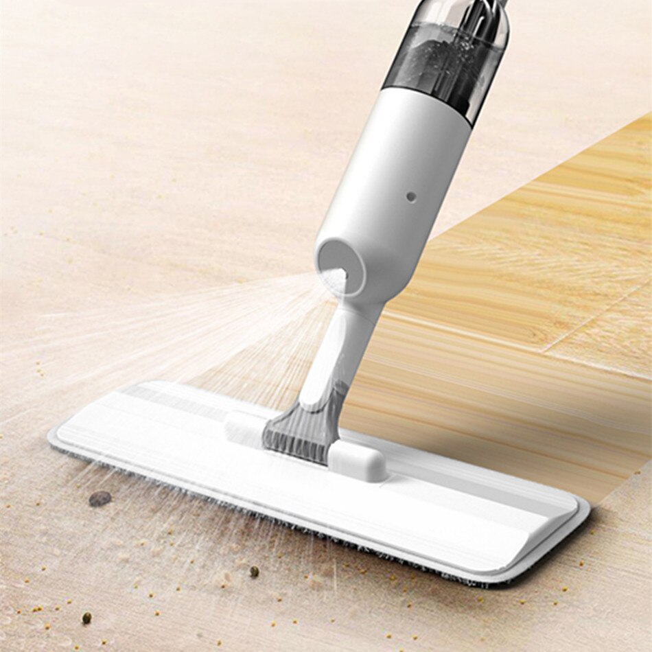 Spray Water Disinfectant Household Flat Mop Wood Lazy Artifact