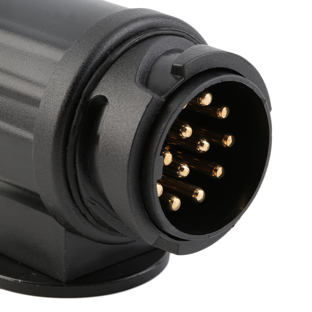 12v køretøjs tirol 13 ben 13- pin trailer stik 13 polet stik trækstangsstik plast stik stik trailer kabel 12v eu