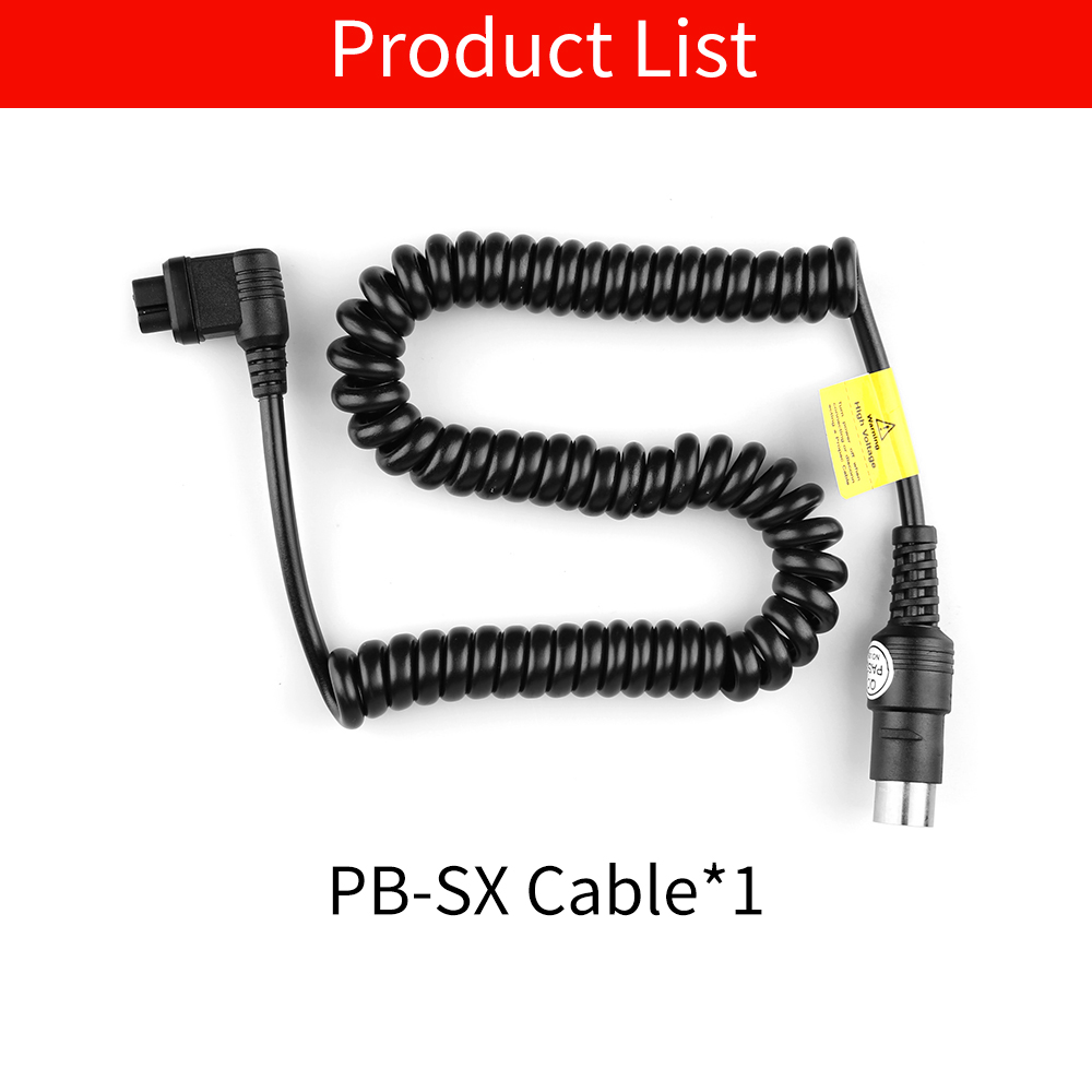 Godox-Cable de alimentación PB960 PB-SX, PB SX, paquete de batería de litio de Flash externo, Cable de alimentación para Sony