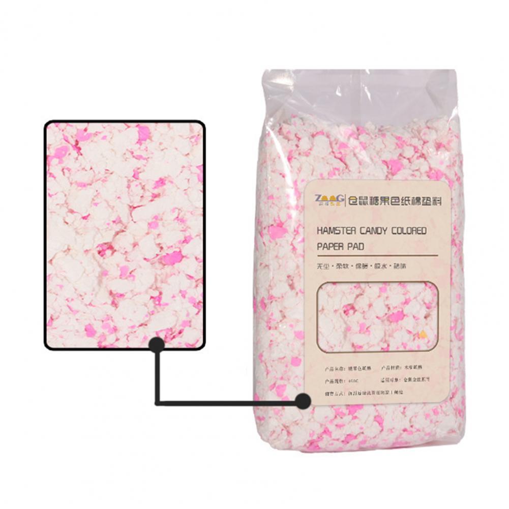 Baumwolle Füllstoff Funktionale Hamster Süssigkeit Farbige Papier Pad Ultraleicht niedrig-staub Papier: heiß Rosa