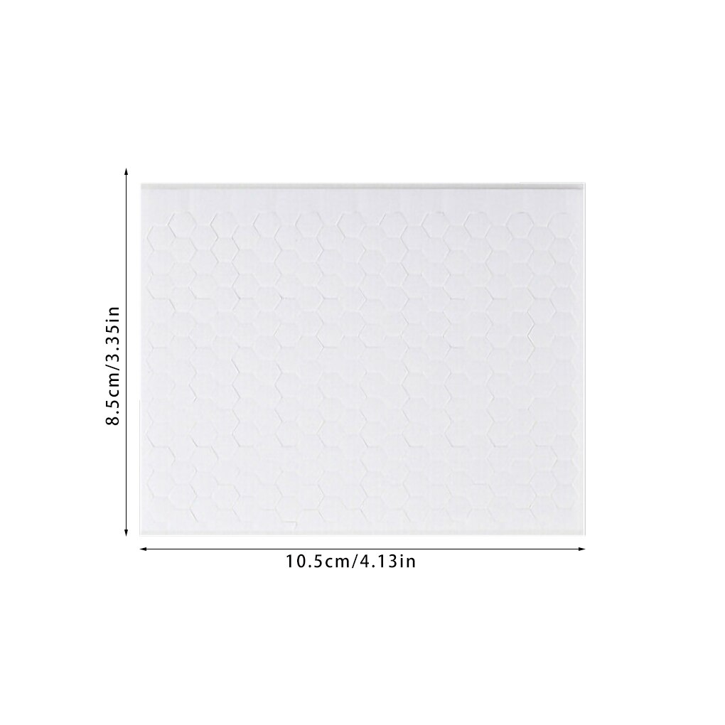 3 Sheets Double Side Adhesive Foam Point Fastener Super Glue Tape DIY Hexagon Foam Pad Scrapbooking Craft Accessory 3D