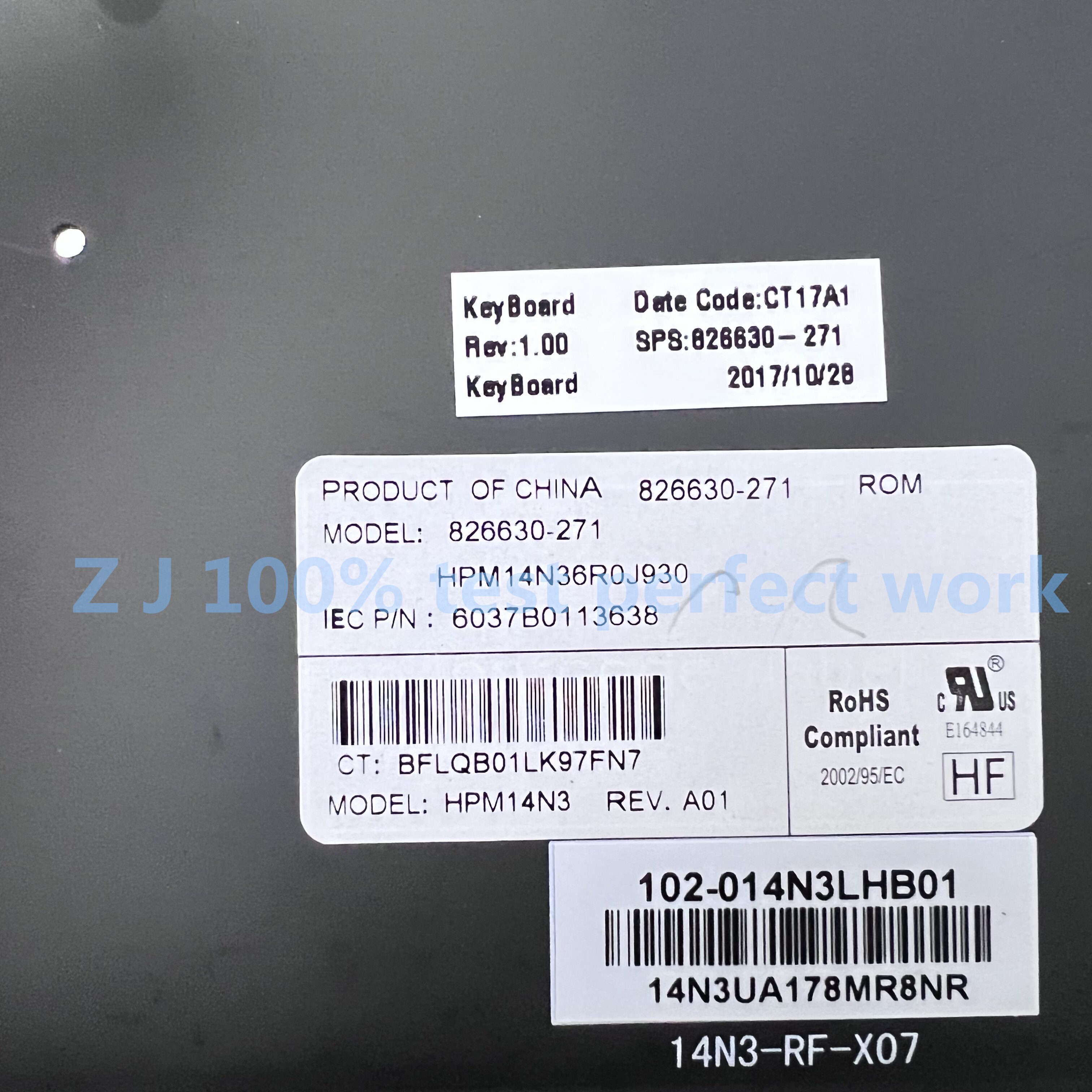 Original UK Backlit Positivo Notebook Keyboard For HP EliteBook 820 G3 820 G4 725 G3 725 G4 826630-271 100% Tested Fast Ship