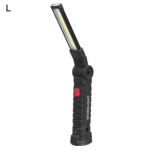 COB+LED Rechargeable Magnetic Torch Flexible Inspection Lamp Cordless Worklight: L