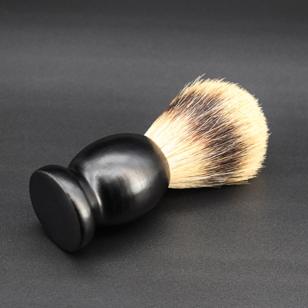 Shaving Brush Horse Goat Hair Solid Wood Handle Mens Shaving Brush For Men's Beard Shave Tool Shaving Razor Brush