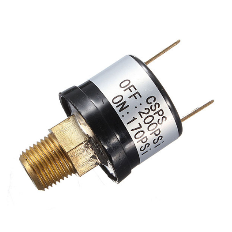 Pressione dell'aria del compressore a tromba 12V 3.5A 90-110PSI 120-150PSI pressostato del serbatoio di stoccaggio della pompa dell'aria dell'automobile