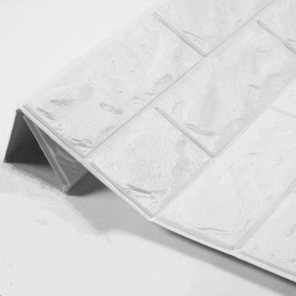 Waterproof EVA Foam 3D Brick Wall Stickers Home Decor DIY Self Adhesive Wall Covering Wallpaper For TV Background Kids Room