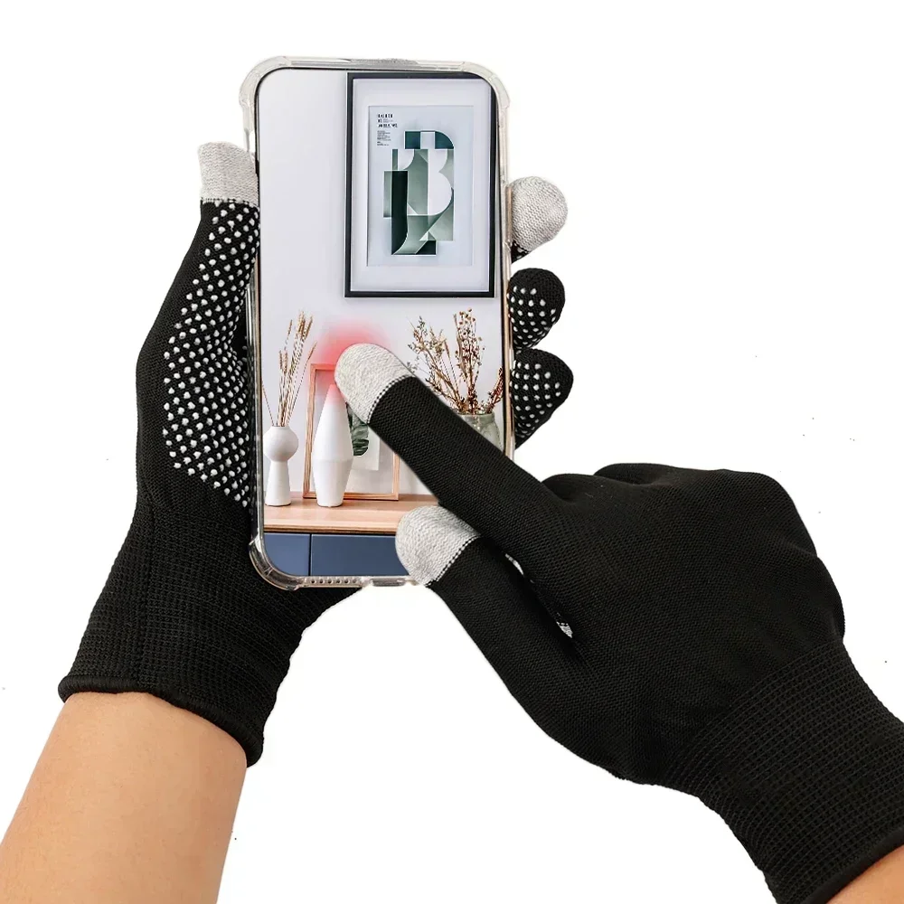 1/20 Paar Anti-Rutsch-Handschuhe für Motorrad-Radsport-Männer Frauen leichte dünne atmungsaktive Touchscreen-Handschuh im Freien